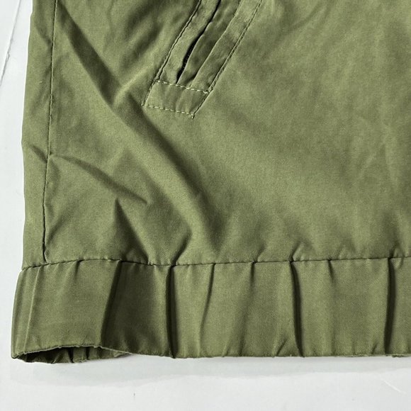 London Fog Green Windbreaker Style Full Zip Jacket Button Overlay Men Size Large - Picture 16 of 16